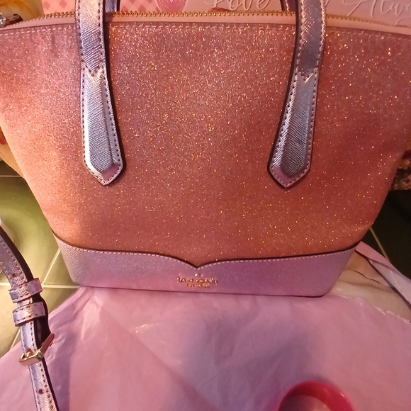 Kate Spade Glitter Handbag - Picture 4 of 8